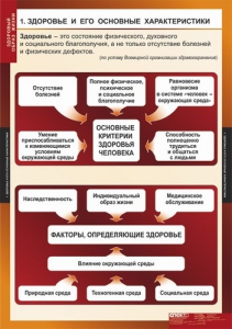 Комплект таблиц. ОБЖ. Здоровый образ жизни. - fgospostavki.ru - Асбест