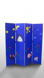 Ширма для детей 4 секции - fgospostavki.ru - Асбест