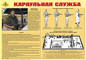 Плакат "Караульная служба" - fgospostavki.ru - Асбест
