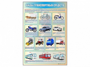 Стенд "Виды транспортных средств" - fgospostavki.ru - Асбест