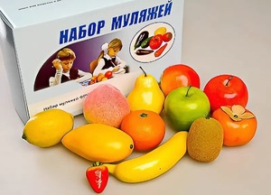 Набор муляжей фруктов - fgospostavki.ru - Асбест