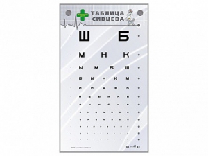 Интерактивный стенд "Таблица Сивцева" - fgospostavki.ru - Асбест