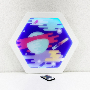 Декоративная тактильная панель с подсветкой - «Сатурн» - fgospostavki.ru - Асбест