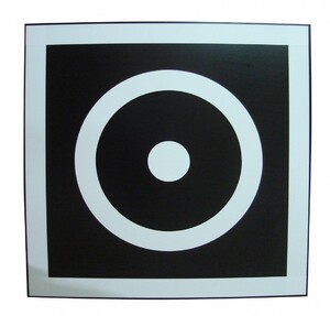 Щит для метания в цель навесной (700х700 миллиметров, ламинированная фанера) - fgospostavki.ru - Асбест