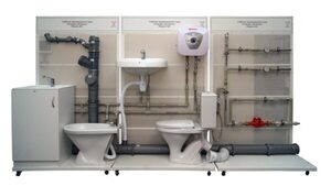 Учебный трехмодульный стенд «Слесарь - сантехник» - fgospostavki.ru - Асбест