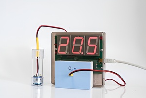 Датчик содержания кислорода в воздухе с независимой индикацией (демонстрационный) - fgospostavki.ru - Асбест