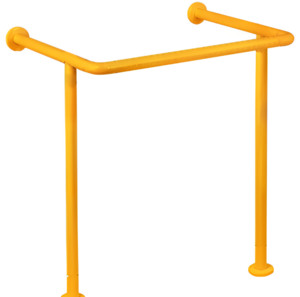 Поручень с антибактериальным покрытием (желтый) - fgospostavki.ru - Асбест