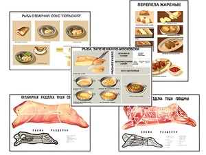 Плакаты ПРОФТЕХ "Кулинарные рецепты" (17 пл, винил, 70х100) - fgospostavki.ru - Асбест