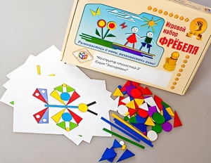 Игровой набор Фребеля "Конструктор плоскостной-3" (Серия "Эксперимент") - fgospostavki.ru - Асбест