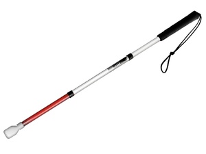 Трость складная графит детская на крючке 85 сантиметров (5 светоотражающих звеньев) - fgospostavki.ru - Асбест