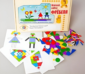Игровой набор Фребеля "Конструктор плоскостной-4" (Серия "Эксперимент") - fgospostavki.ru - Асбест