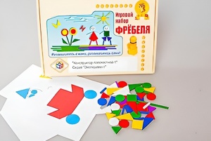 Игровой набор Фребеля "Конструктор плоскостной-1" (Серия "Эксперимент") - fgospostavki.ru - Асбест