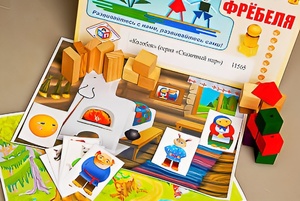 Игровой набор Фребеля "Колобок" (серия "Сказочный мир". Выпуск 1) - fgospostavki.ru - Асбест