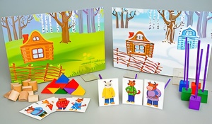 Игровой набор Фребеля "Заюшкина избушка" (серия "Сказочный мир". Выпуск 1) - fgospostavki.ru - Асбест