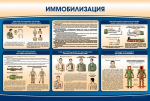 Стенд "Иммобилизация" - fgospostavki.ru - Асбест