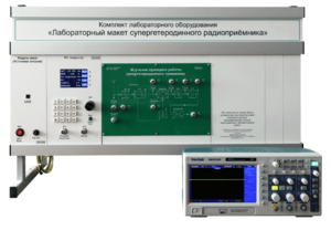 Комплект лабораторного оборудования «Лабораторный макет супергетеродинного радиоприёмника»  - fgospostavki.ru - Асбест