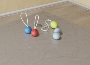 Набор мячей для занятий на доске Бильгоу - fgospostavki.ru - Асбест