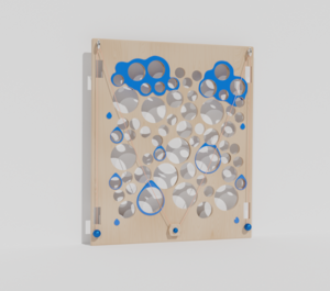 Тактильно-развивающая игрушка «Голубые тучки» - fgospostavki.ru - Асбест