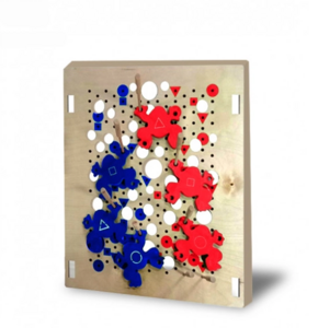 Тактильно-развивающая панель «Цветные лягушки» - fgospostavki.ru - Асбест