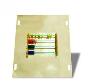 Тактильно-развивающая панель «Цветные счеты» - fgospostavki.ru - Асбест