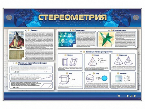 Интерактивный электрифицированный стенд "Стереометрия" - fgospostavki.ru - Асбест