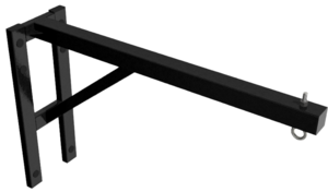 Консоль для подвесного снаряда усиленная (для 1 предмета) - fgospostavki.ru - Асбест