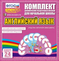 Динамические раздаточные пособия. Английский язык (веера). Английские местоимения, английские предлоги. - fgospostavki.ru - Асбест