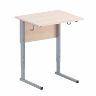 Стол ученический одноместный регулируемый (труба прямоугольная) - fgospostavki.ru - Асбест
