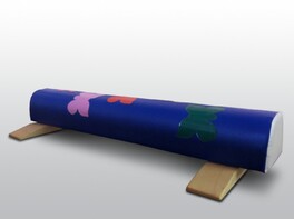 Бревно гимнастическое напольное на металлических опорах (2м) - fgospostavki.ru - Асбест