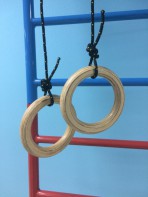 Кольца навесные для детского спортивного комплекса (диаметр 16 сантиметров, фанера) - fgospostavki.ru - Асбест