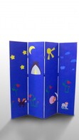 Ширма для детей 4 секции - fgospostavki.ru - Асбест