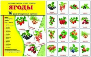 Демонстрационные карточки "Ягоды" - fgospostavki.ru - Асбест