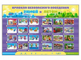 Интерактивный стенд "Правила безопасного поведения Зимой и Летом" - fgospostavki.ru - Асбест