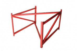 Ферма баскетбольная для щита из фанеры (вынос 1,2 м) - fgospostavki.ru - Асбест