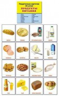 Раздаточные карточки "Продукты питания" - fgospostavki.ru - Асбест