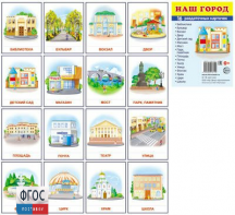 Раздаточные карточки "Наш город" - fgospostavki.ru - Асбест