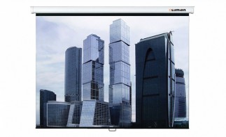 Настенный проекционный экран Lumien Eco Picture (LEP-100101) 150x150 см - fgospostavki.ru - Асбест
