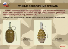 Комплект плакатов "Ручные гранаты" - fgospostavki.ru - Асбест