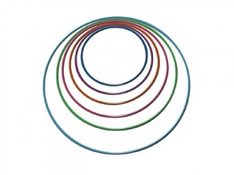 Обруч гимнастический стальной утяжеленный (1000 мм)  - fgospostavki.ru - Асбест