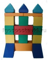 Мягкий модуль-конструктор "Башня" (17 элементов) - fgospostavki.ru - Асбест