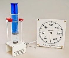 Прибор для изучения газовых законов (с манометром) - fgospostavki.ru - Асбест