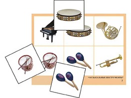 Логопедическое лото "Музыкальные инструменты" (4 планшета, 24 карточки, цветное, ламинированное) - fgospostavki.ru - Асбест