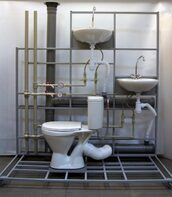 Учебный стенд «Система канализации многоквартирного дома» - fgospostavki.ru - Асбест