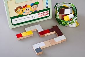 Игровой набор "Сенсорное домино" - fgospostavki.ru - Асбест
