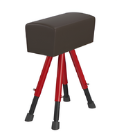 Козел гимнастический переменной высоты (чехол из натуральной кожи) - fgospostavki.ru - Асбест