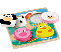 Тактильные пазлы "Ферма" - fgospostavki.ru - Асбест