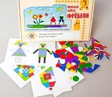 Игровой набор Фребеля "Конструктор плоскостной-4" (Серия "Эксперимент") - fgospostavki.ru - Асбест