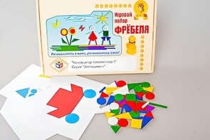 Игровой набор Фребеля "Конструктор плоскостной-1" (Серия "Эксперимент") - fgospostavki.ru - Асбест