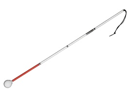 Трость складная ориентационная на крючке 120 сантиметров - fgospostavki.ru - Асбест