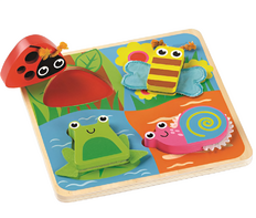 Тактильные пазлы "Лужок" - fgospostavki.ru - Асбест